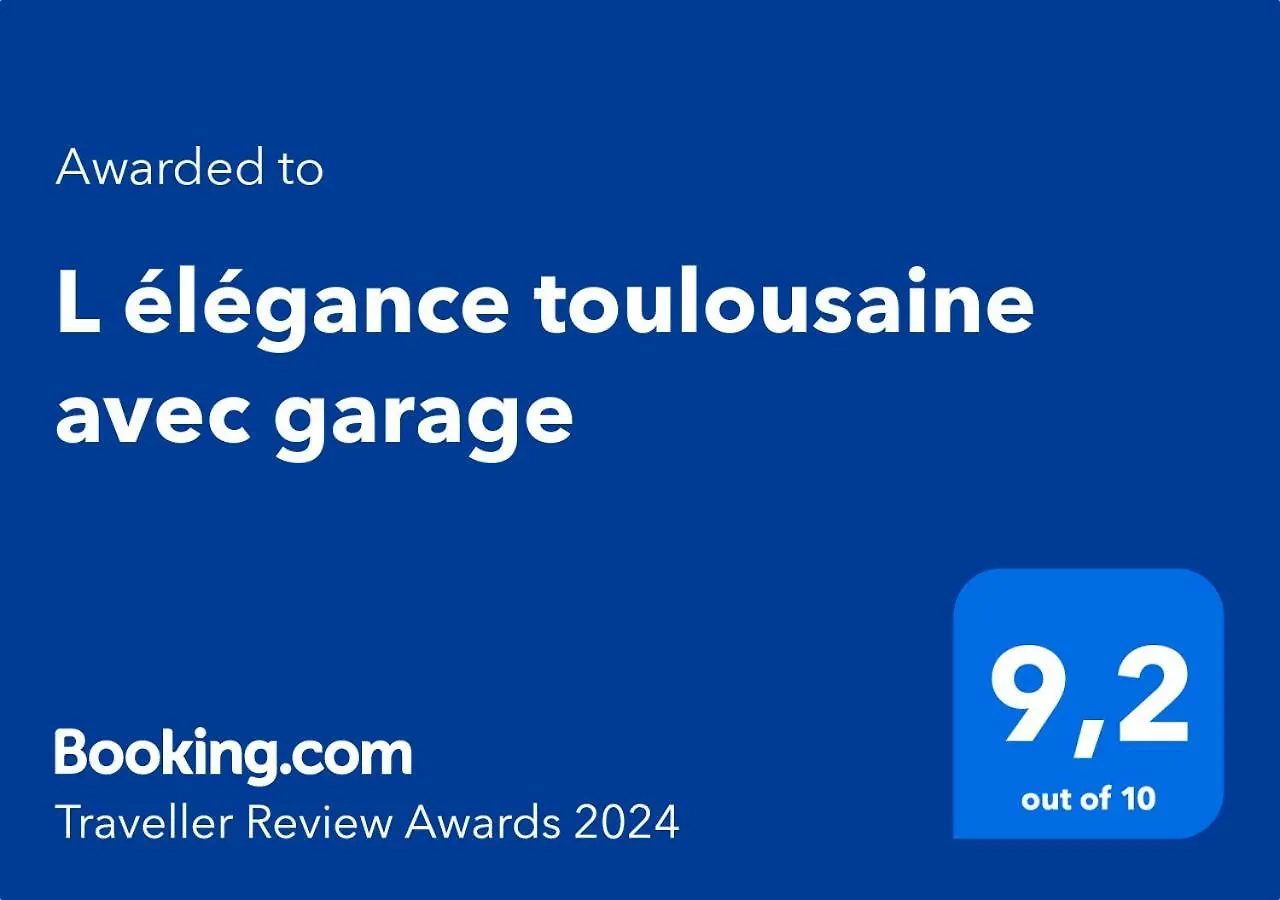 公寓 L Elegance Toulousaine Avec Garage 圖盧茲